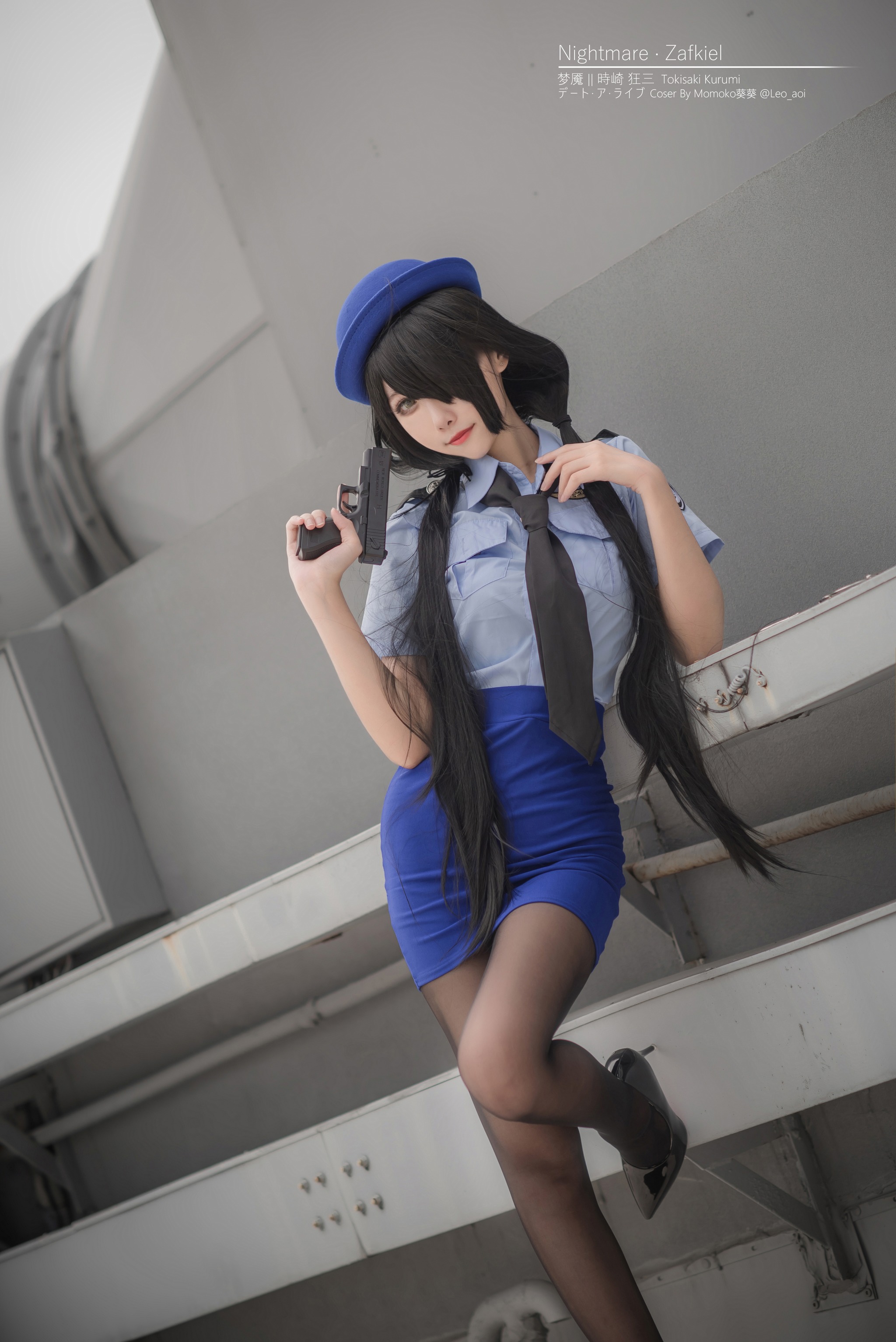 图片[1]-Momoko葵葵 – NO.019 狂三 [20P]-XikXak